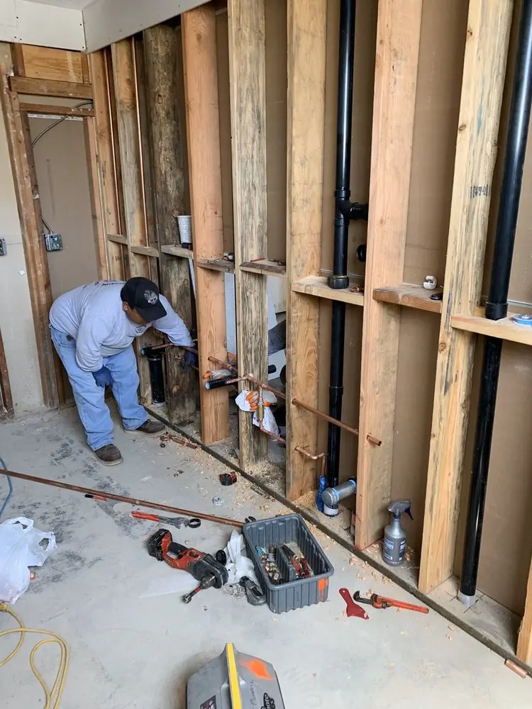 Commercial rough-in plumbing for Gas Line Repair in Apshawa